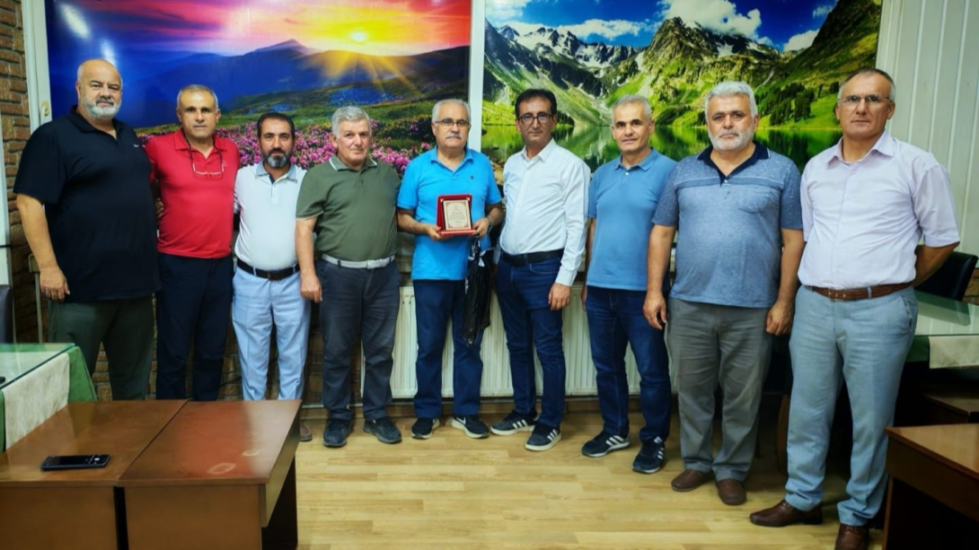 İl Millî Eğitim Müdürlüğünden Aziz Demir'e Veda