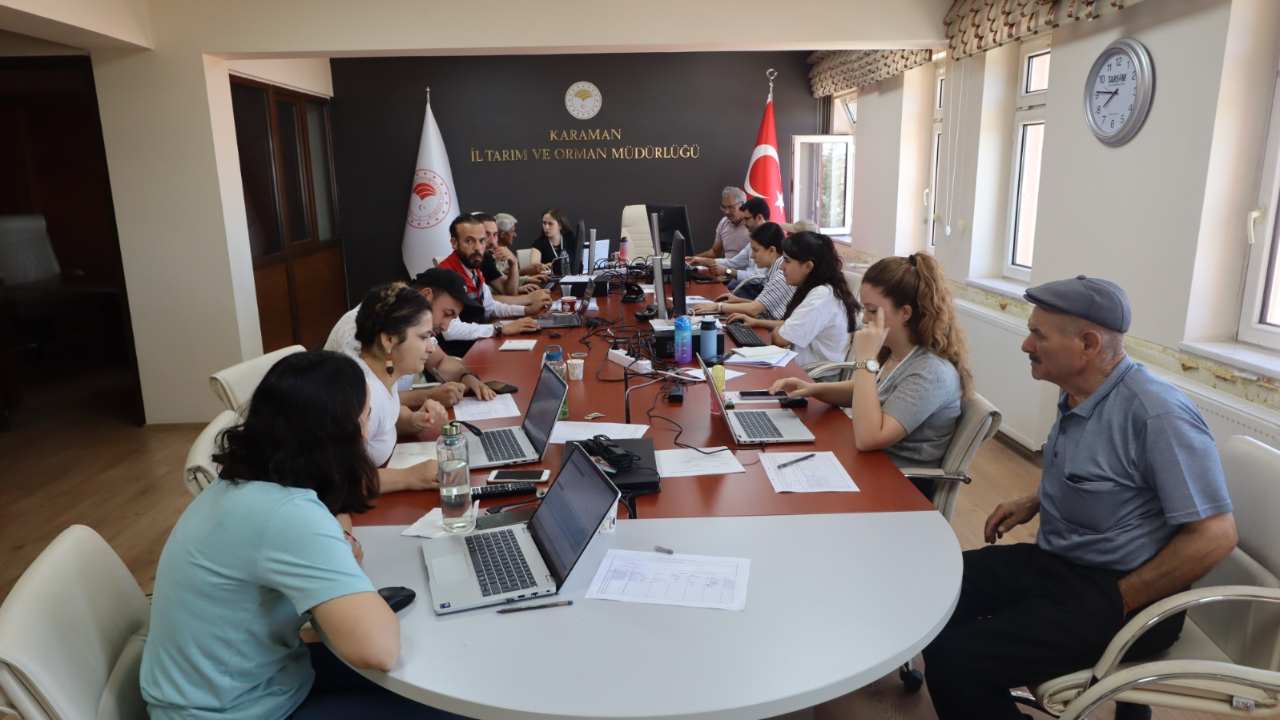 Karaman'da 2025 Genel Tarım Sayımı Devam Ediyor