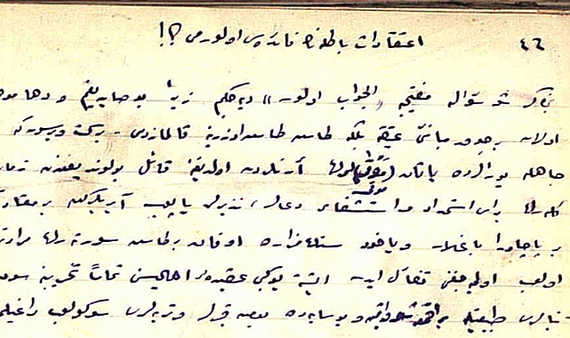 Karaman'da Batıl İnançlar (Karaman Asar-ı Atikası)