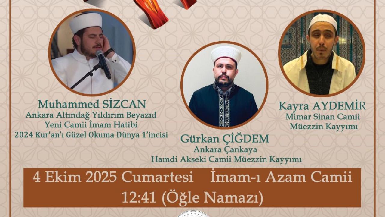 Karaman'da Kur'an-ı Kerim Ziyafeti Programı Düzenlenecek