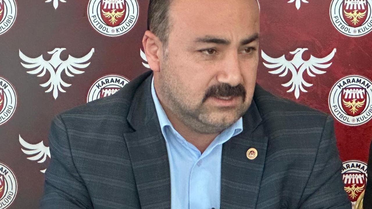 Karaman FK Başkanı Soyfidan: Biz bu görevi makam veya unvan için değil, Karaman’a hizmet aşkıyla yaptık.