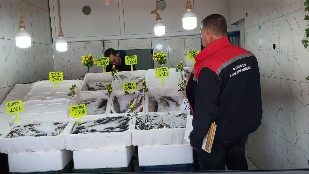 Karaman'da Balıkçılar Denetlendi