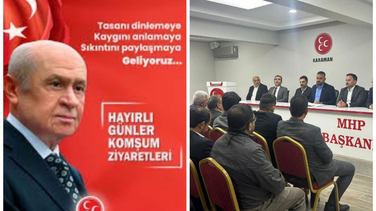 MHP'nin "Hayırlı Günler Komşum" Ziyaretleri Başlıyor