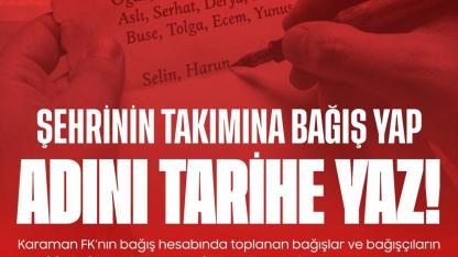 “Karaman FK’ya Nefes Ol” Kampanyası Fiyaskoya Döndü: Şehir Takımına Sırtını Döndü