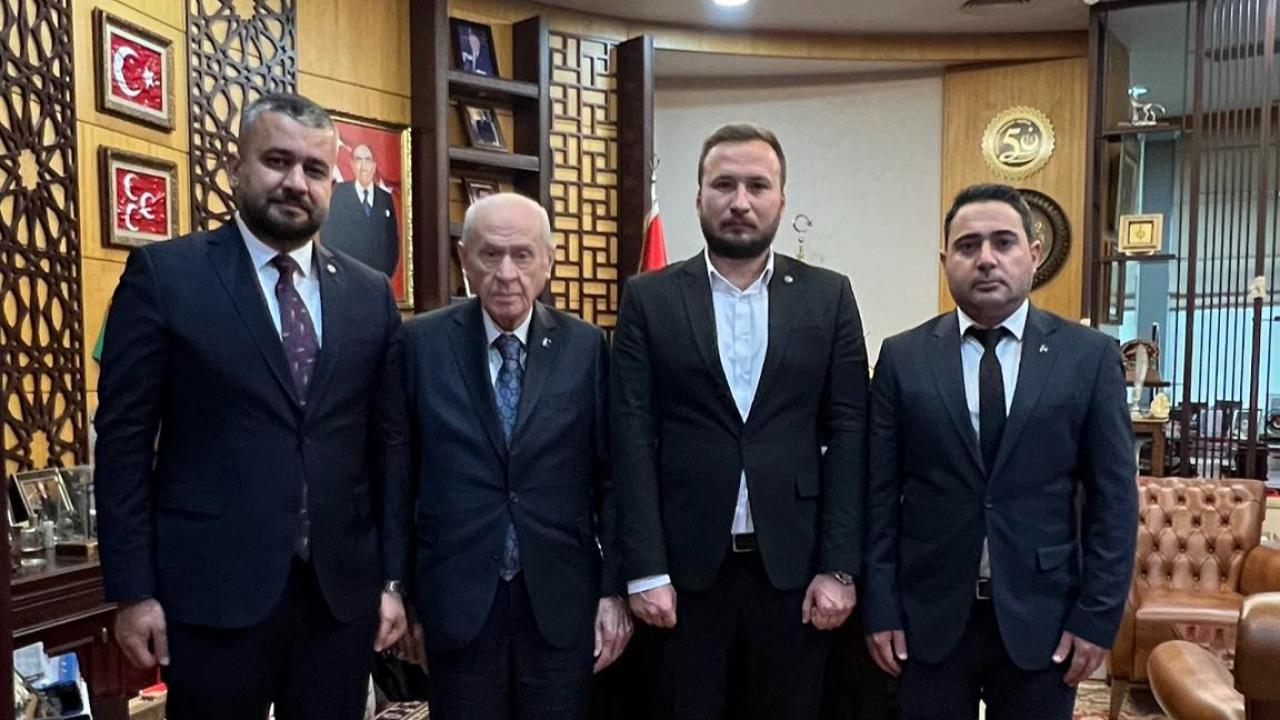 MHP Genel Başkanı Bahçeli'yi ziyaret Ettiler