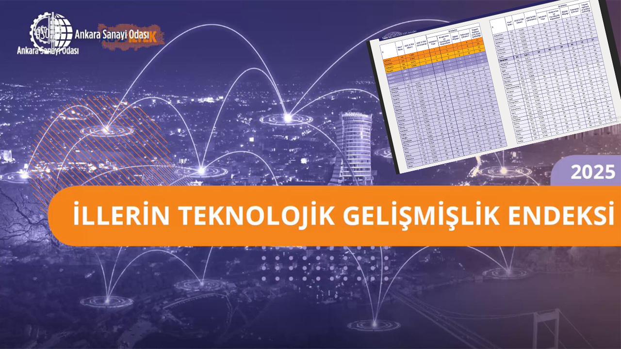 Karaman, İllerin Teknolojik Gelişmişlik Endeksi ASO-İltek 2025’te 13. Sırada Yer Aldı