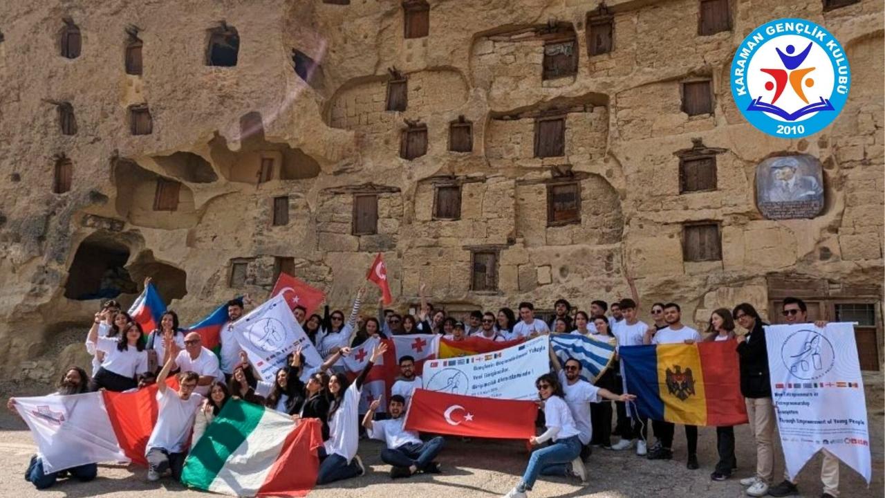Karaman’dan Avrupa’ya Büyük Başarı Karaman Gençlik Kulübü Derneği 12 Ülkede 15 AB Projesinde Yer Aldı