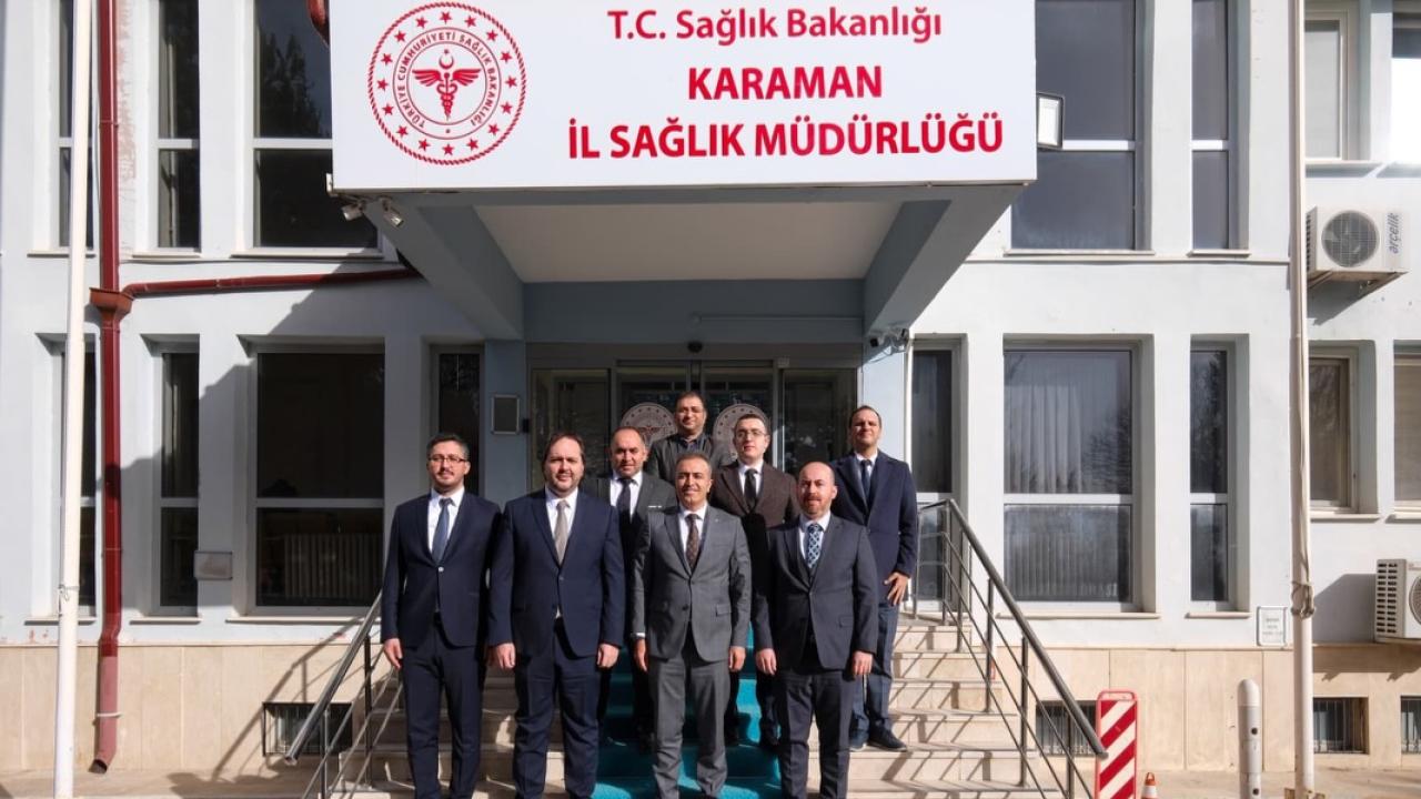Vali Çiçek, İl Sağlık Müdürlüğünü Ziyaret Etti