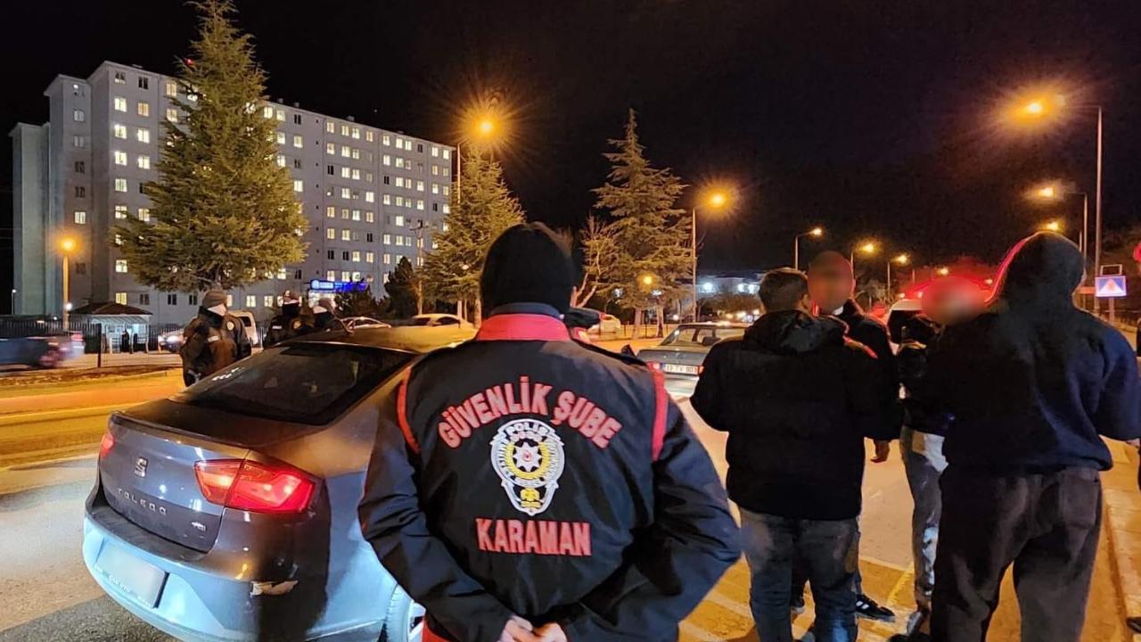 Karaman’da Asayiş Uygulamaları Sonuç Verdi: Aranan 9 Şahıs Yakalandı