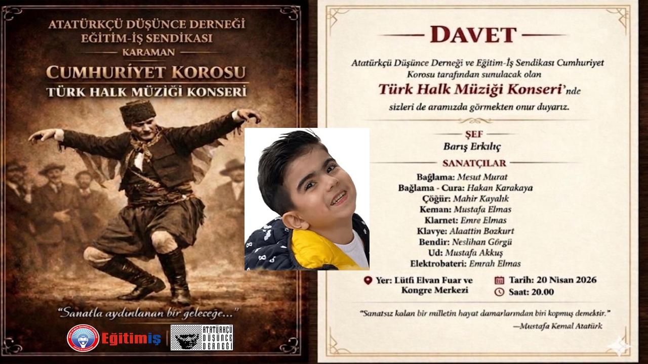 Konserin Geliri Toprak'a Bağışlanacak