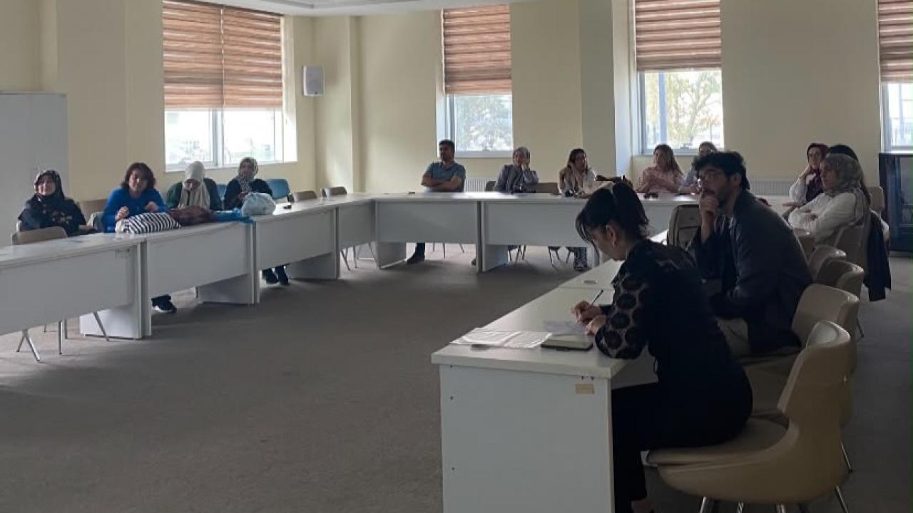Aile İçi ve Kadına Yönelik Şiddetle Mücadele Eğitimi Gerçekleştirildi