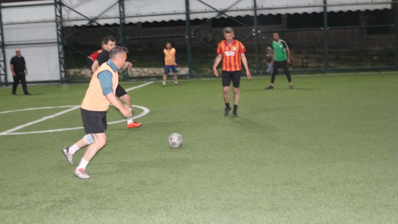 Ermenek’te Protokol ve Özel Bireyler Dostluk Maçında Buluştu