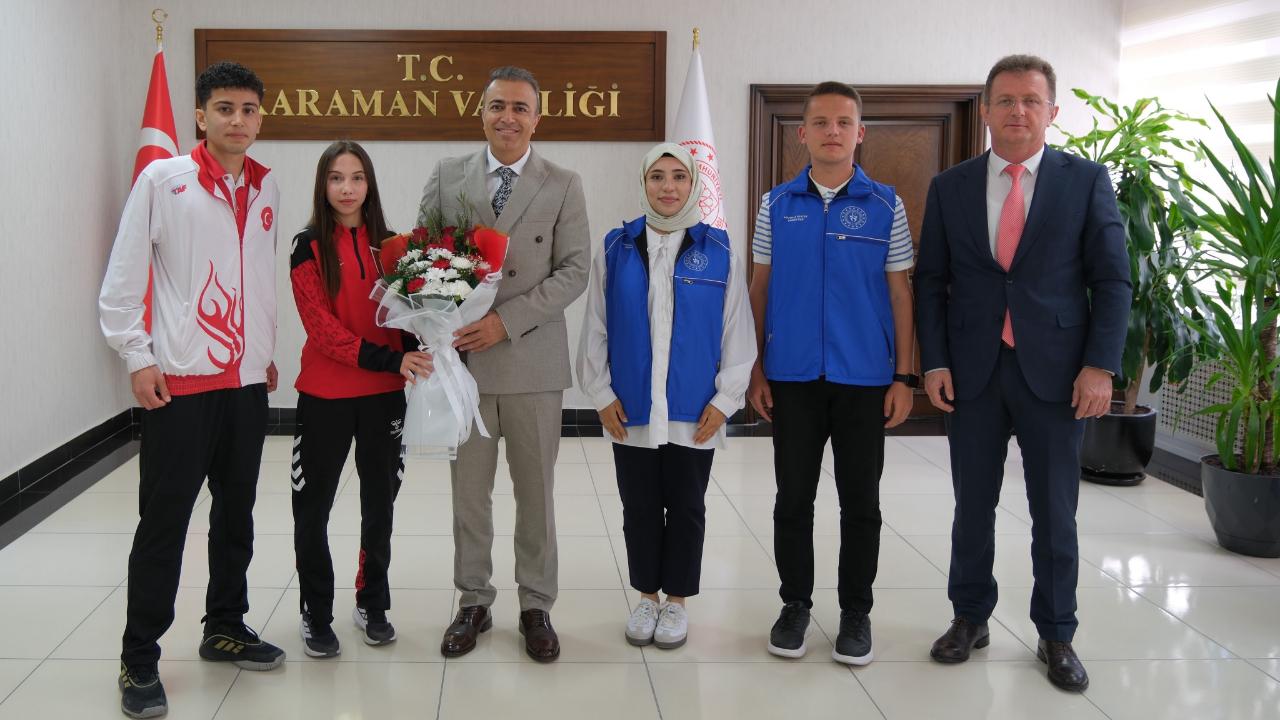 Gençlik Haftası’nda Vali Çiçek’e Anlamlı Ziyaret