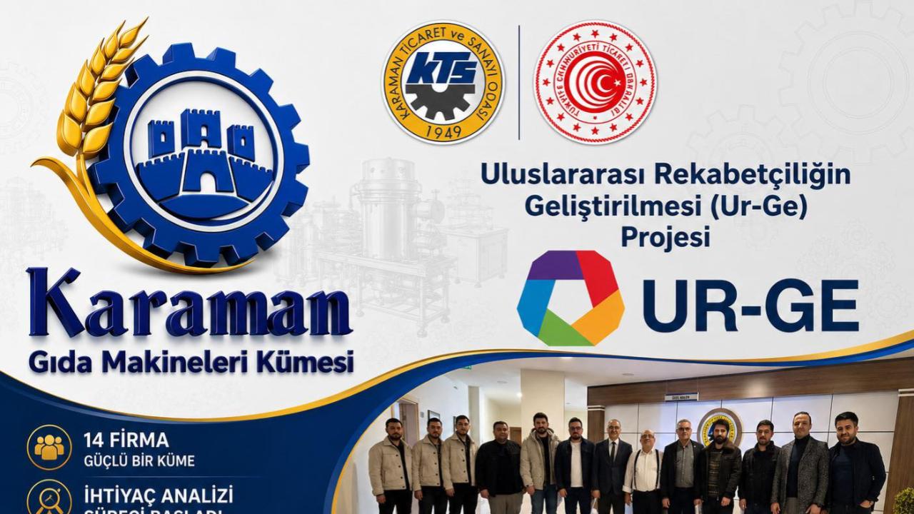 Karaman Gıda Makineleri Kümesinde İhtiyaç Analizi Süreci Başladı