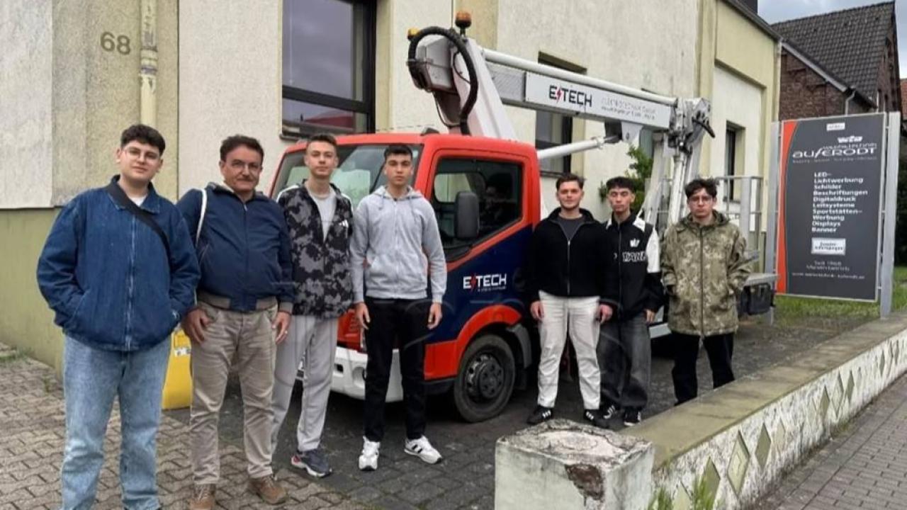 Karamanlı Öğrenciler Almanya’da Mesleki Staj Yapıyor