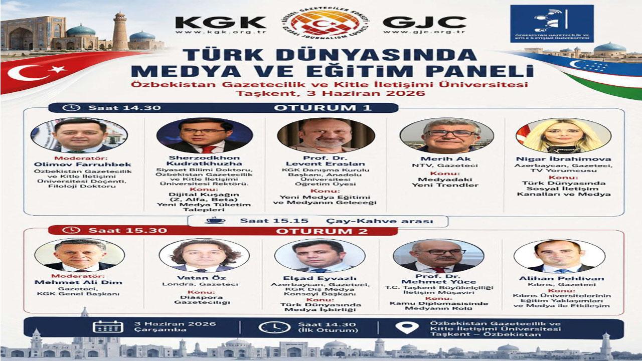 KGK, Özbekistan’da Medya Ve Eğitim Paneli Düzenliyor