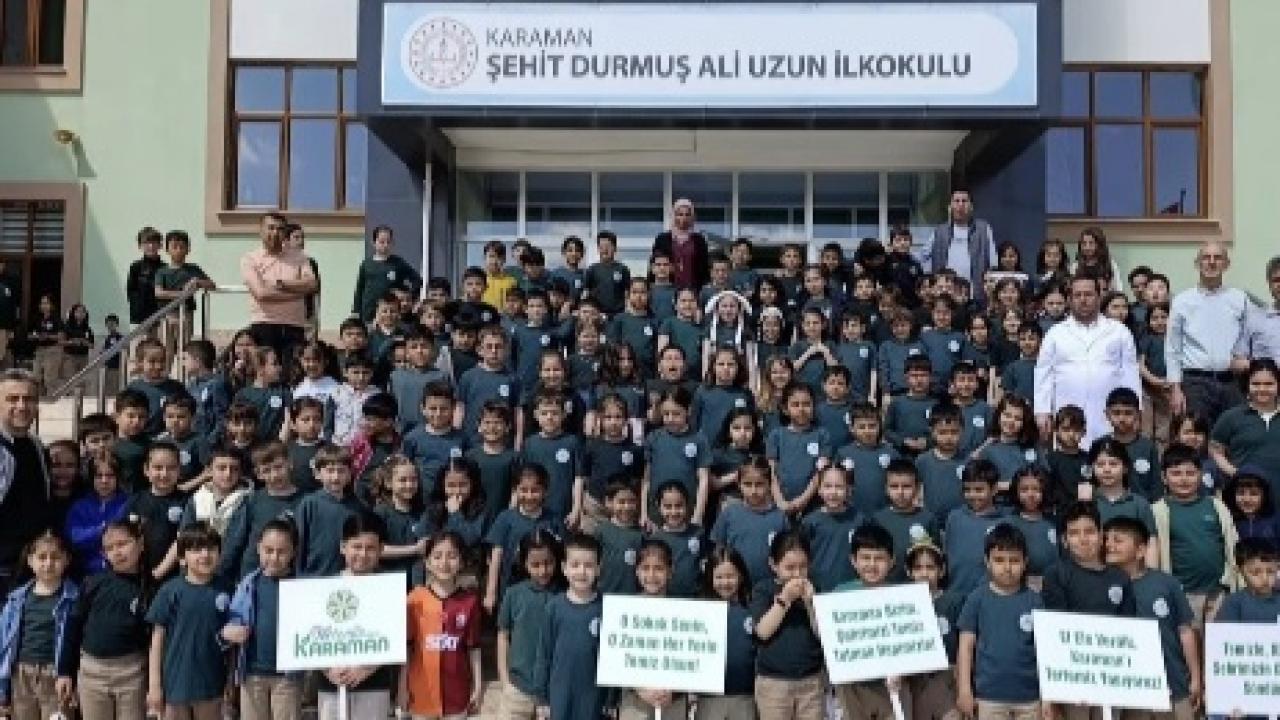 “Tertemiz Karaman” Projesiyle Öğrencilere Çevre Farkındalığı Aşılanıyor