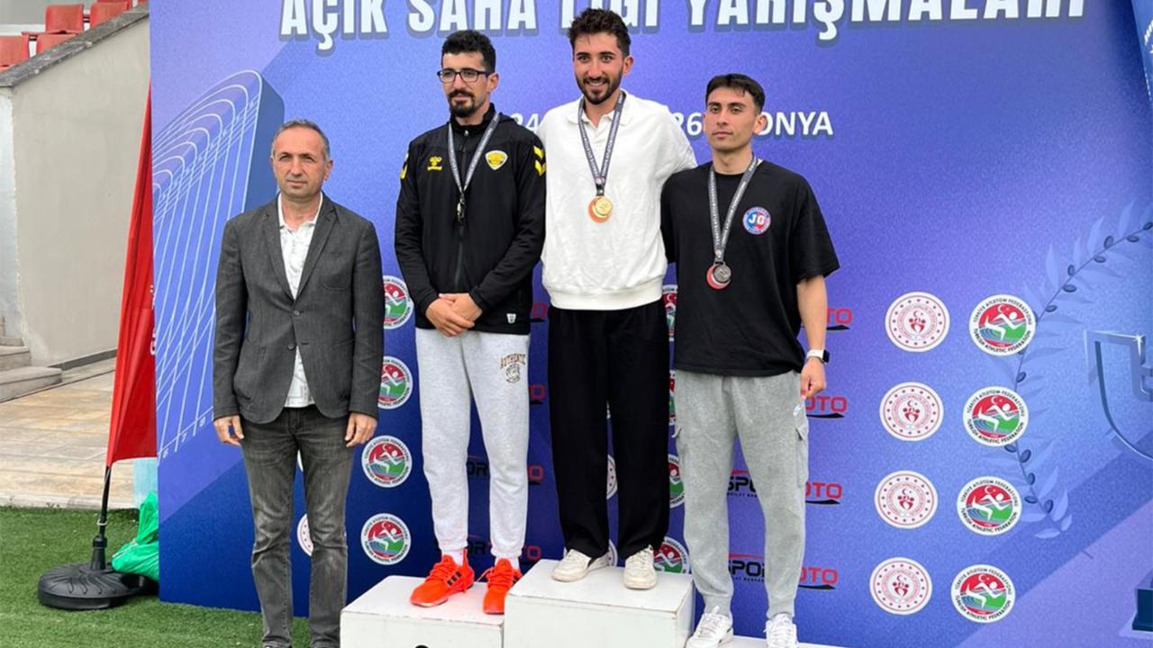 Yavuz Şalkacı’ndan Konya’da Birincilik