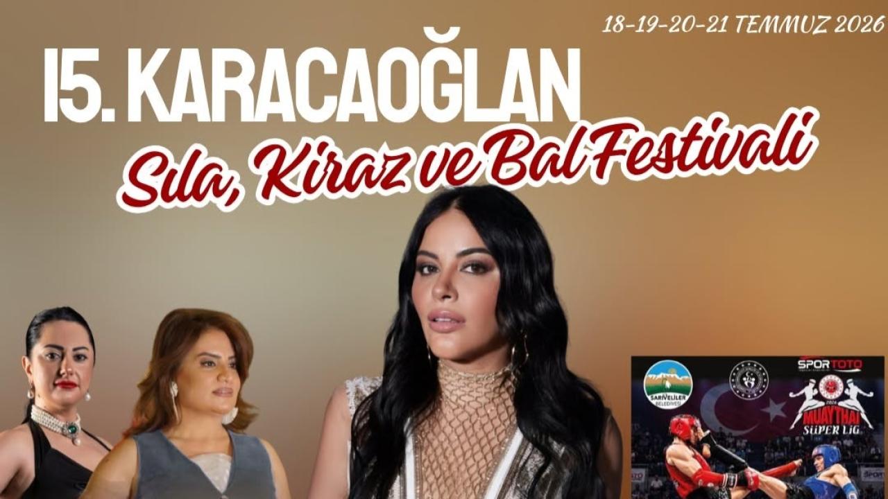 15. Karacaoğlan Sıla, Kiraz ve Bal Festivali İçin Geri Sayım Başladı