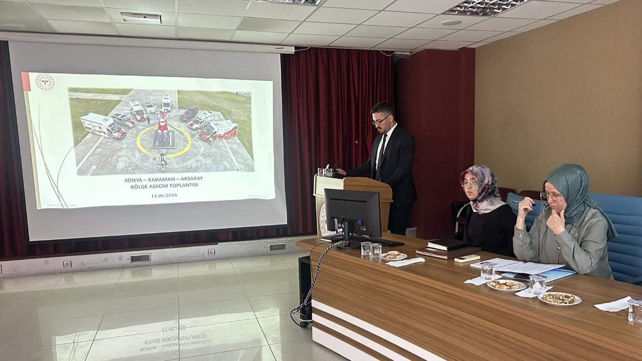 Bölge ASKOM Toplantısı Karaman’da Gerçekleştirildi