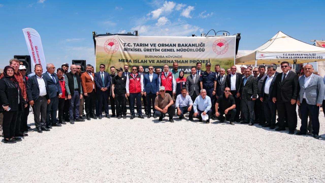 Burunoba köyünde Mera Islah Projesi Tamamlandı, Koyunlar Yeni Meraya Salındı