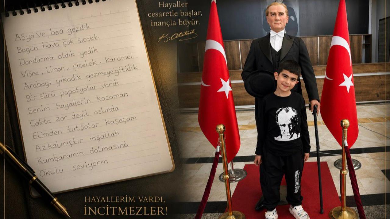 "Elimden Tutsalar Koşacağım..." DMD Hastası Toprak'ın Günlüğü Yürek Burktu