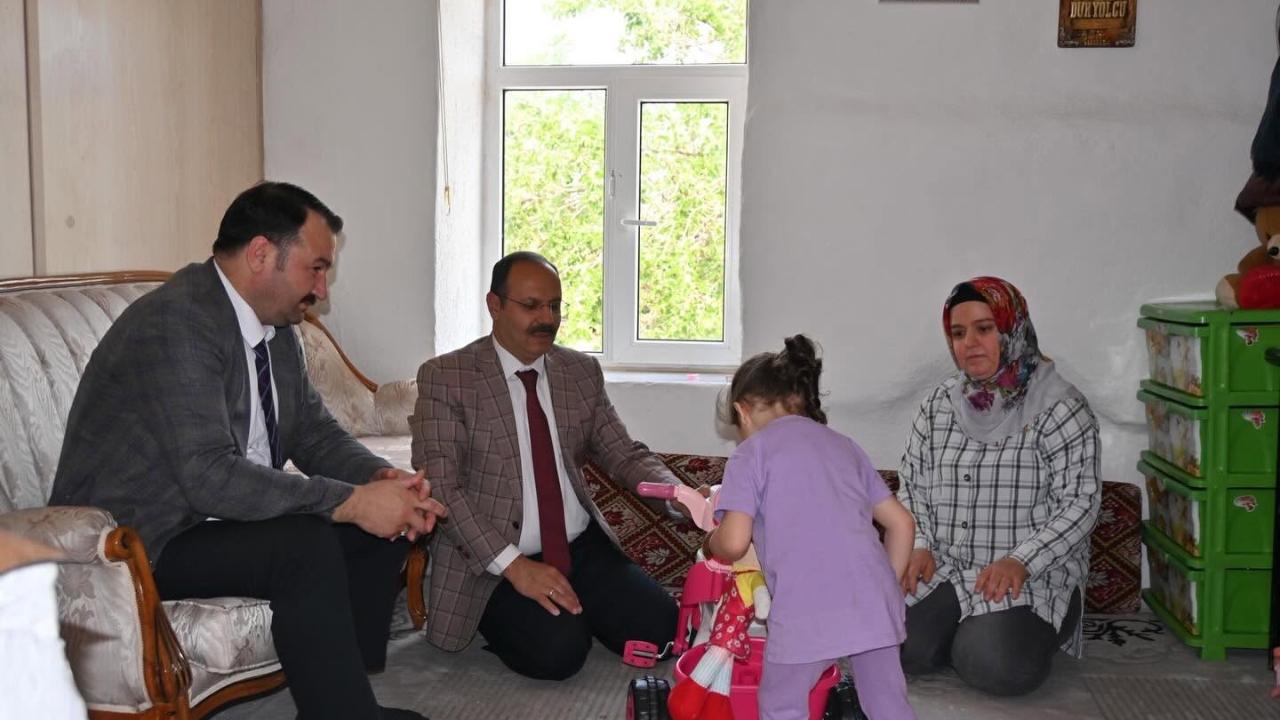 Evde Bakım Yardımından Yararlanan Aileye Ziyaret