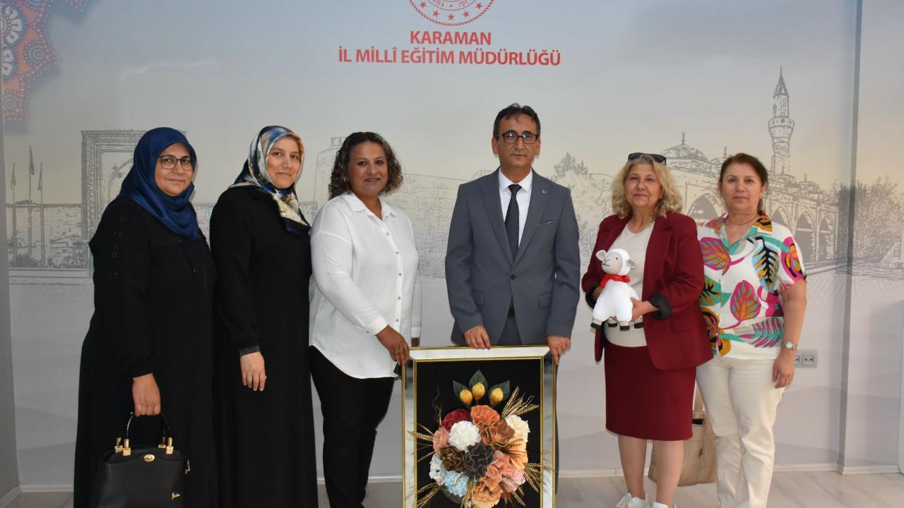 Halk Eğitimi Merkezi’nden Çalışkan’a Ziyaret