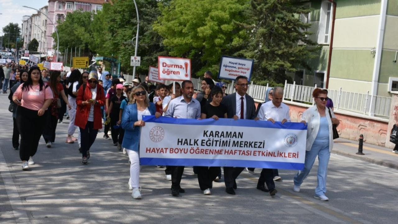 Hayat Boyu Öğrenme Haftası Karaman'da Festival Havasında Geçecek