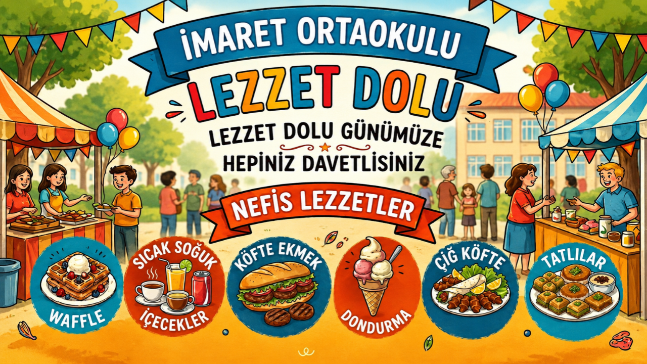 İmaret Ortaokulu'ndan "Lezzet Dolu" Kermes