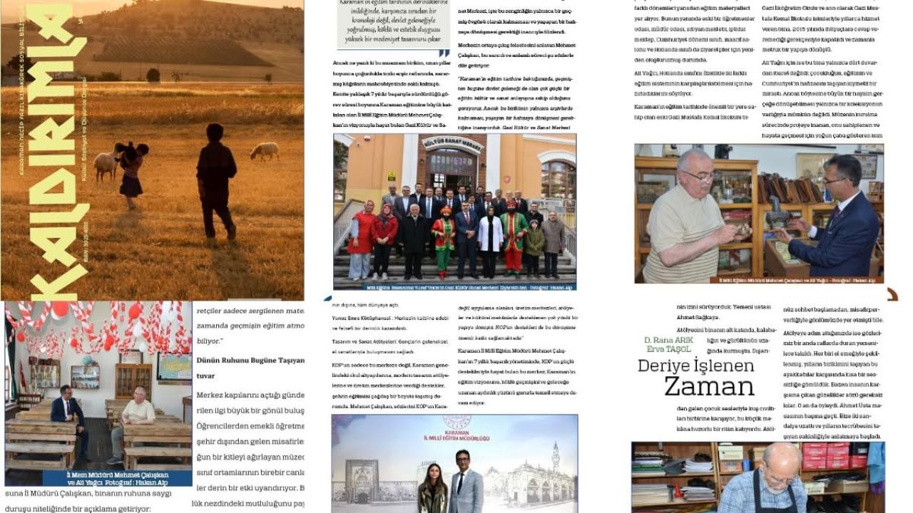 Kaldırımlar Dergisi'nin 13. Sayısı KOP Özel Dosyasıyla Yayımlandı