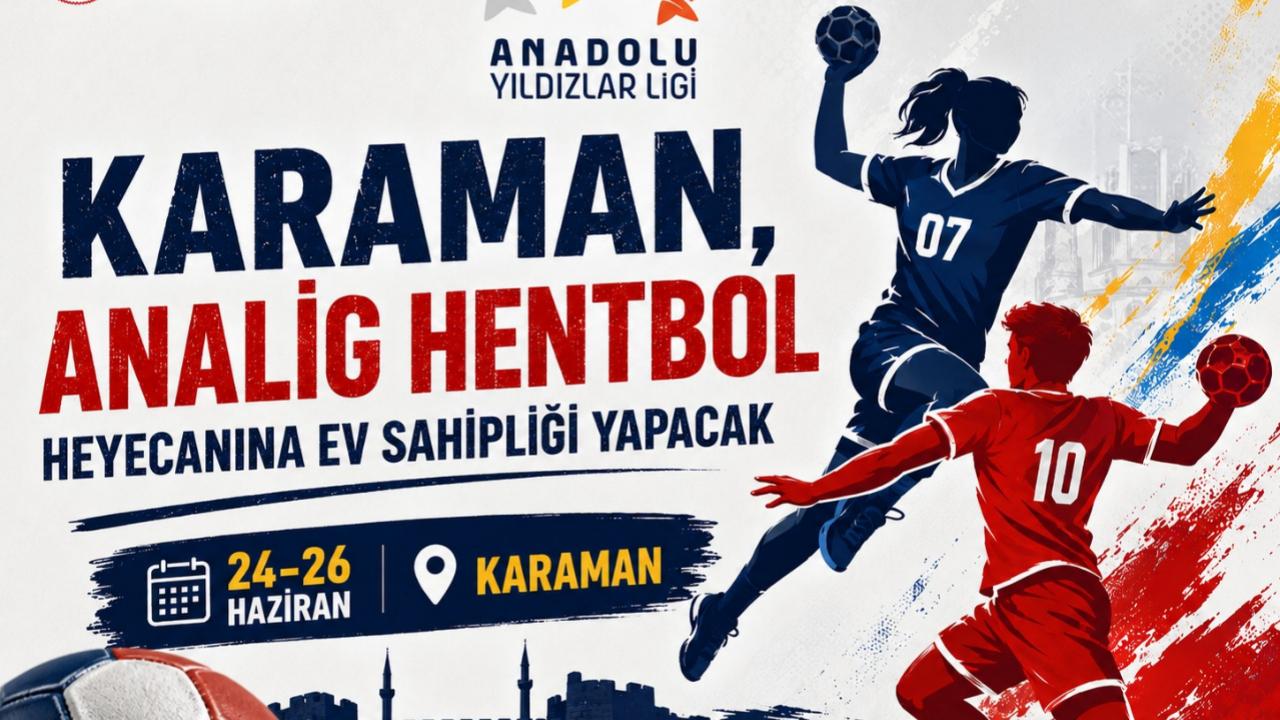 Karaman, Analig Hentbol Heyecanına Ev Sahipliği Yapacak
