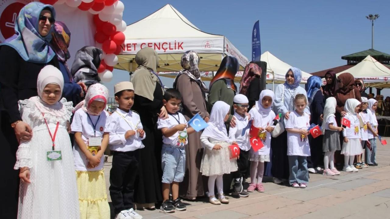 Karaman'da 4-6 Yaş Kur’an Kursları Aile Şenliği Düzenlendi