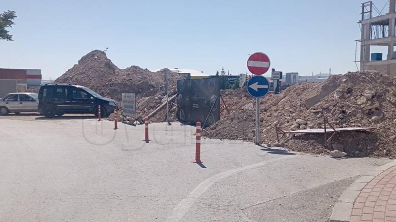 Karaman’da Adliyeye Ulaşımda Kullanılan Yol Kapatıldı