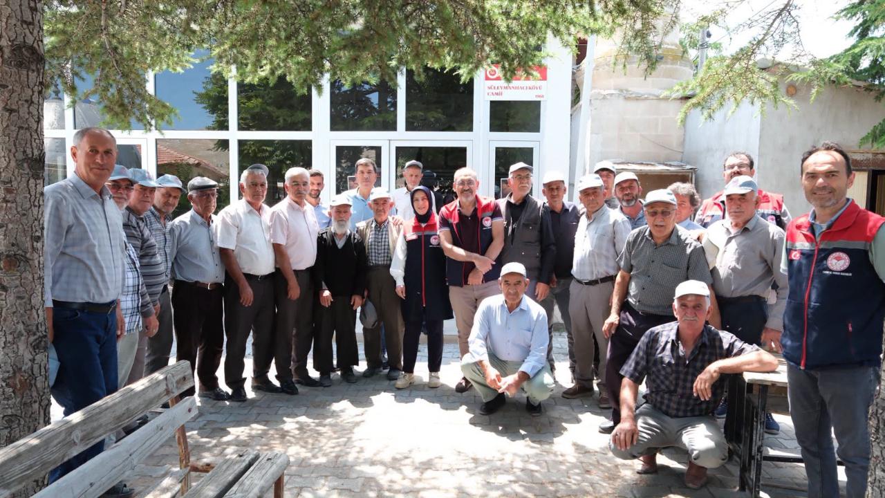 Karaman'da Üreticilere Hasat, Sulama ve Yangın Tedbirleri Anlatıldı