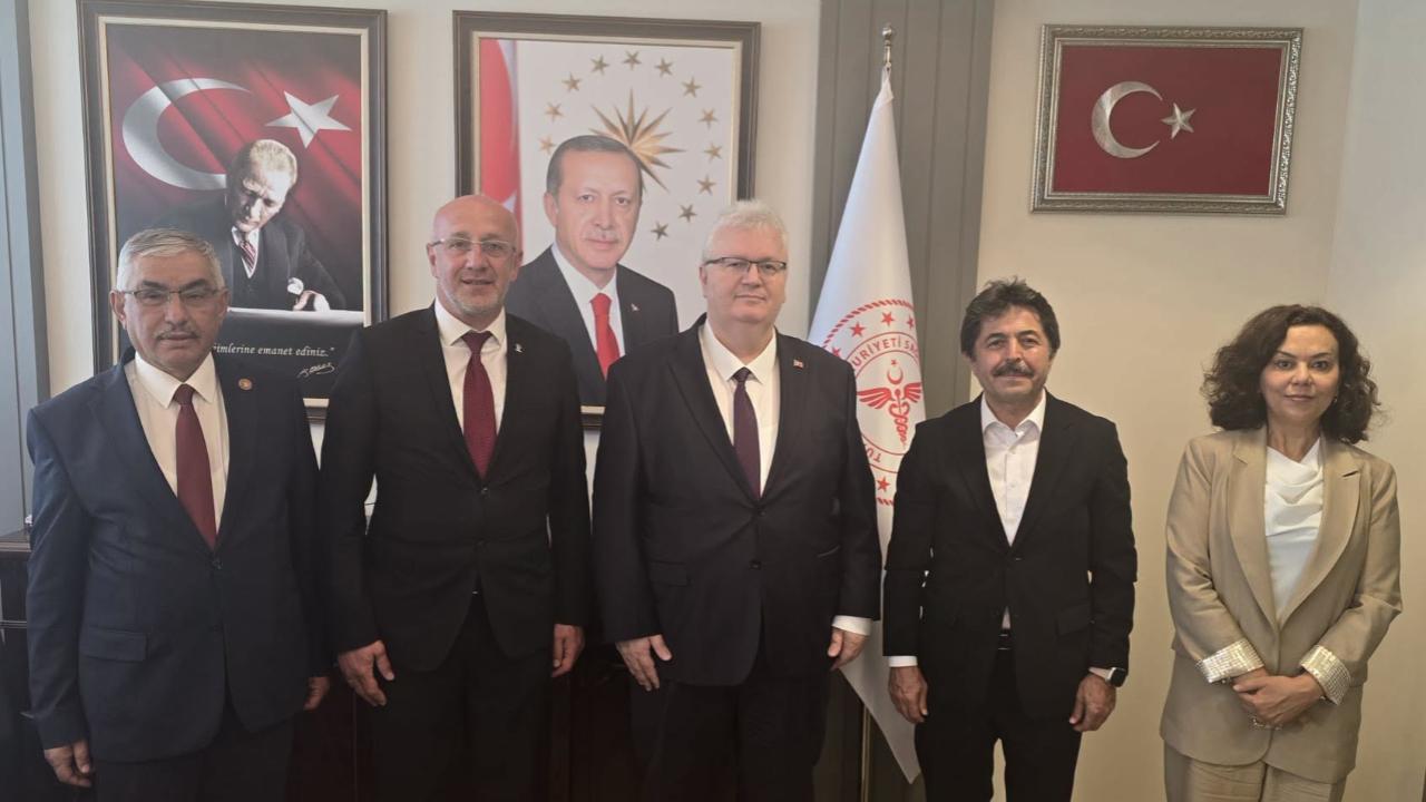 Karaman'ın Sağlık Yatırımları Ankara'da Masaya Yatırıldı