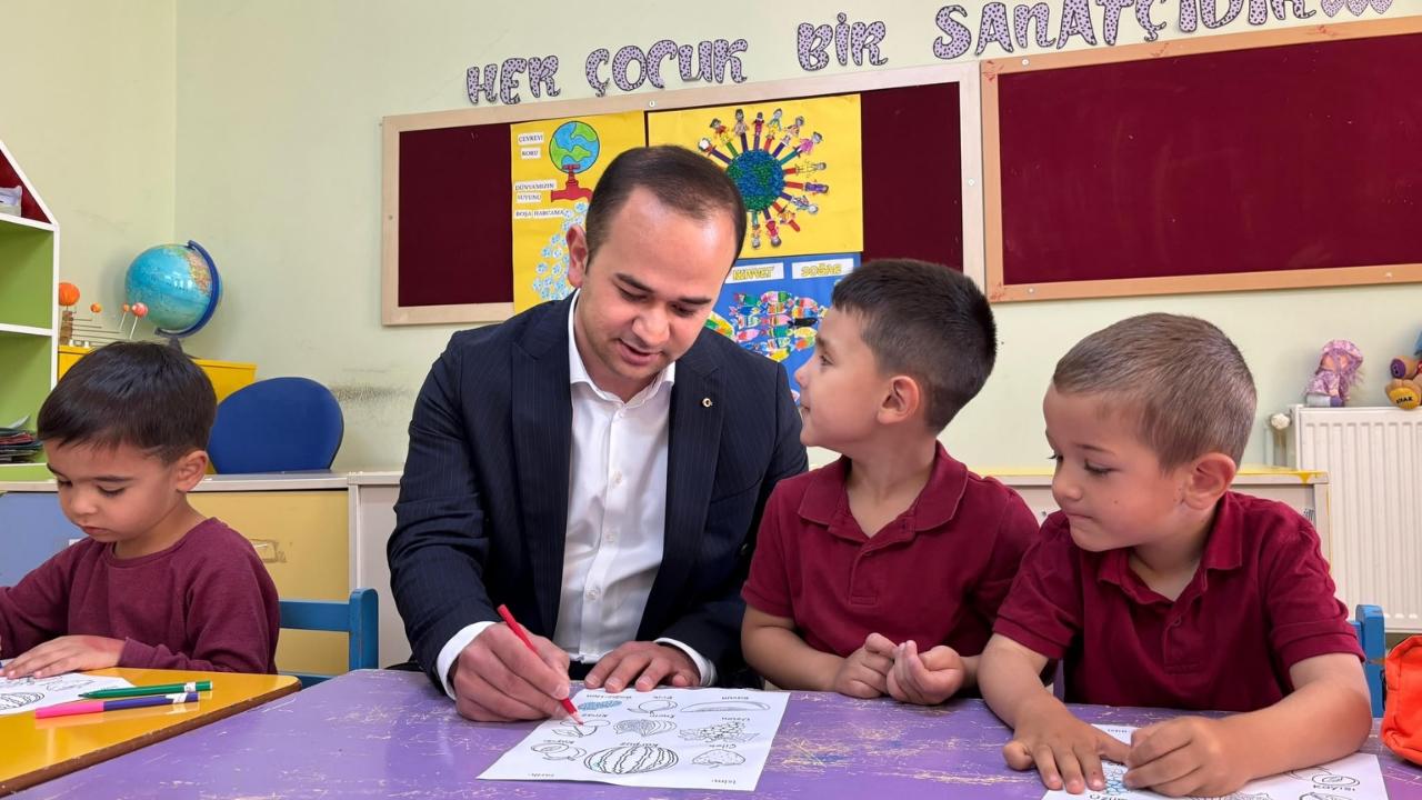 Kaymakam Açar’dan Tomurcuklar Anaokulu’na Ziyaret