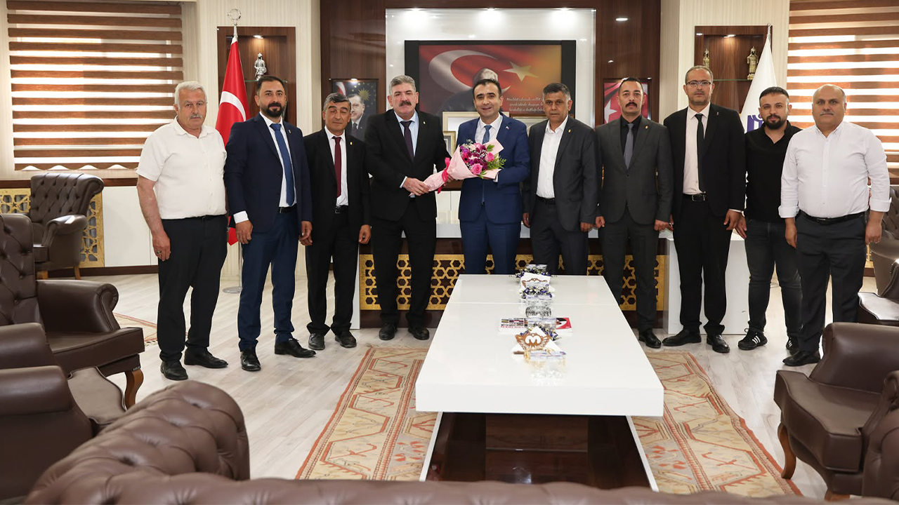 KESOB Başkanı Şuayip Dik’ten Başkan Savaş Kalaycı’ya Ziyaret