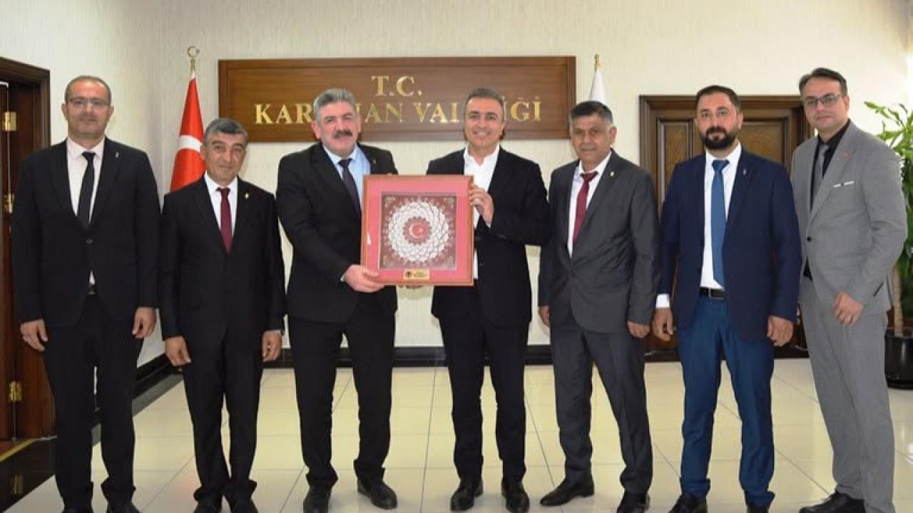 KESOB Yönetiminden Vali Hayrettin Çiçek’e Ziyaret