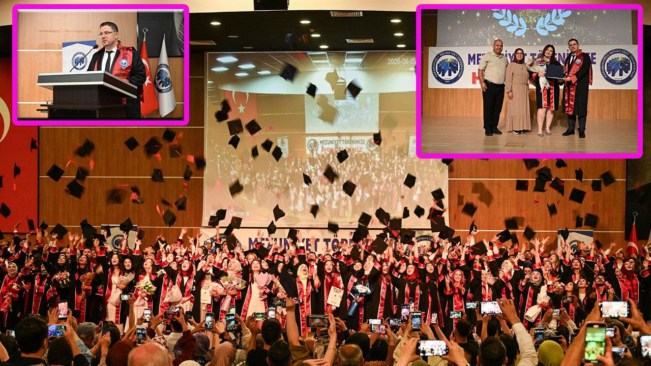 KMÜ Eğitim Fakültesi Öğrencilerinin Mezuniyet Heyecanı
