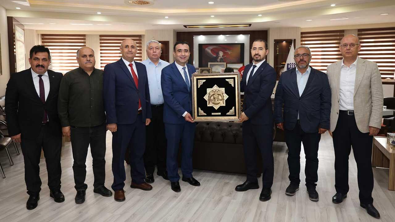 Konya Makine Mühendisleri Odasından Başkan Savaş Kalaycı’ya Ziyaret