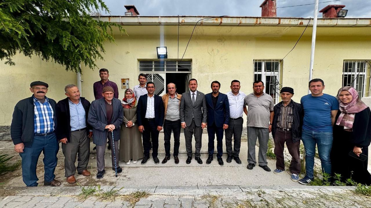 Milletvekili Eser, Başyayla ve Sarıveliler’de Vatandaşlarla Buluştu