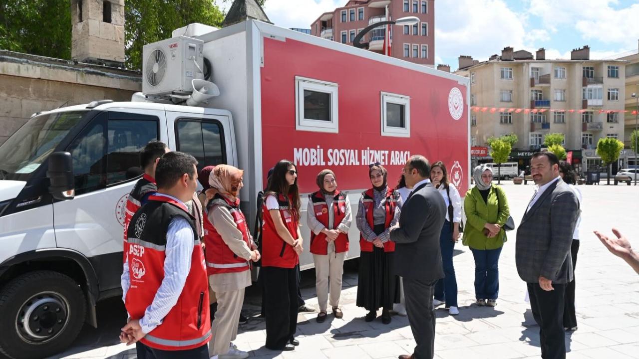 Mobil Sosyal Hizmet Aracı Karaman Yollarında!