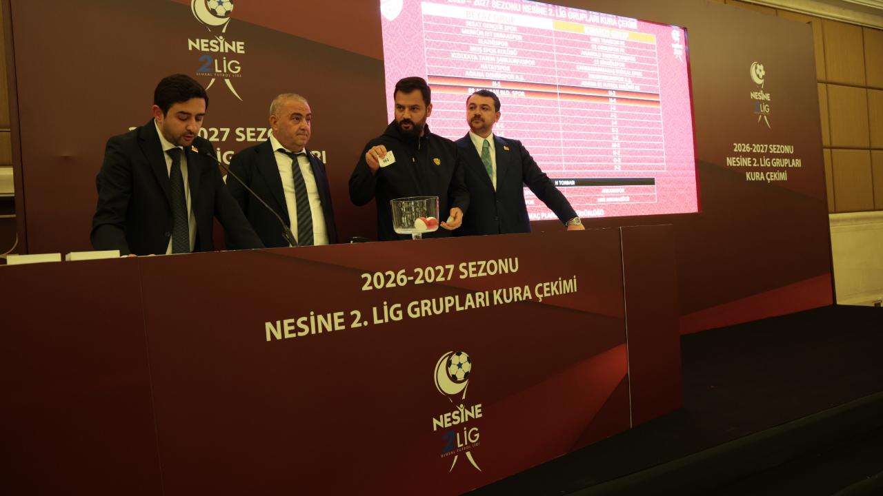 Nesine 2. Lig Grupları Kura Çekimi, Ankara'da Gerçekleştirildi