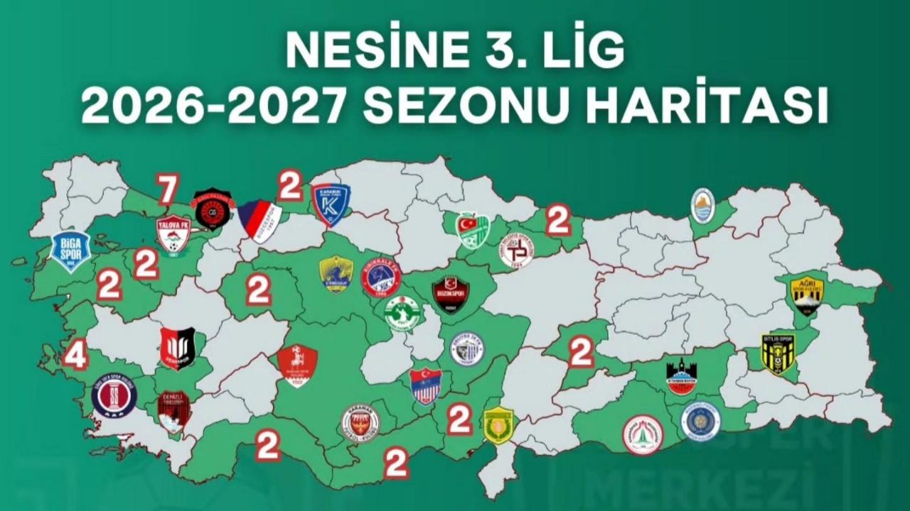 Nesine 3. Lig’de 2026-2027 Sezonu Haritası Netleşti