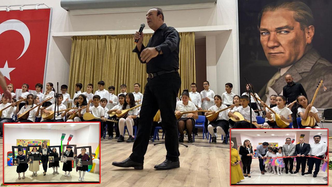 Piri Reis İlkokulu Yılsonu "Müzik Ve Resim Kulübü Sanat Gecesi" Beğeni Topladı