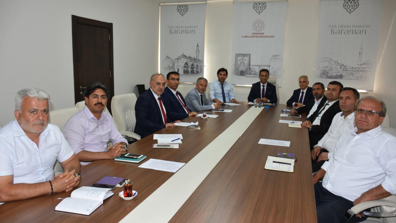 Sene Sonu İlçe Millî Eğitim Müdürleri Kurulu Toplantısı Gerçekleştirildi