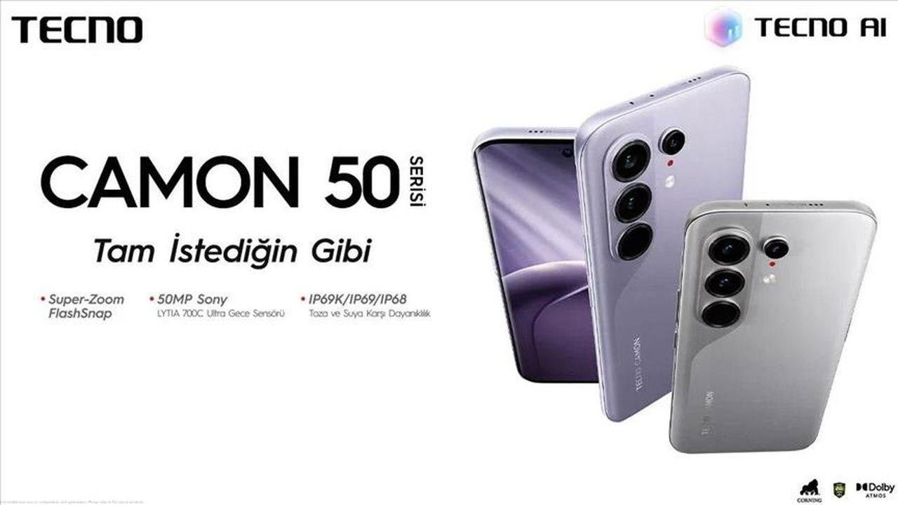 TECNO CAMON 50 Ultra 5G Türkiye’de satışa çıktı