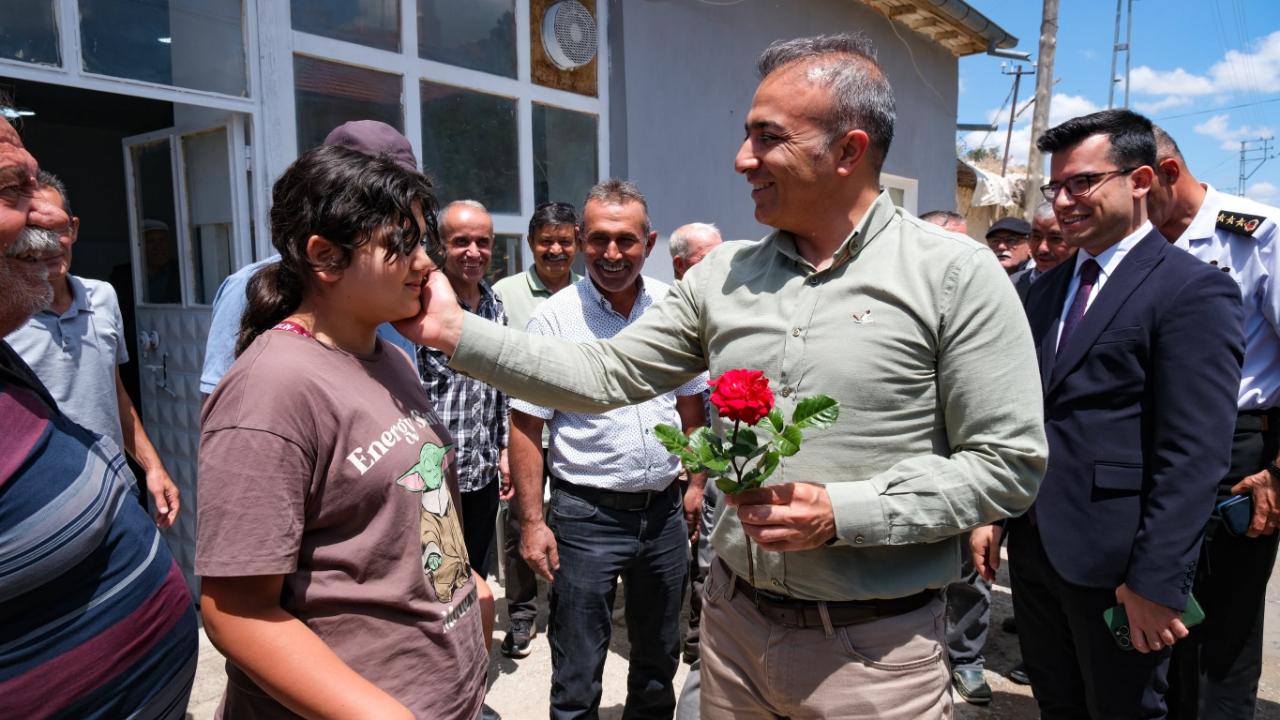 Vali Çiçek Ayrancı'nın Köylerinde Vatandaşlarla Buluştu