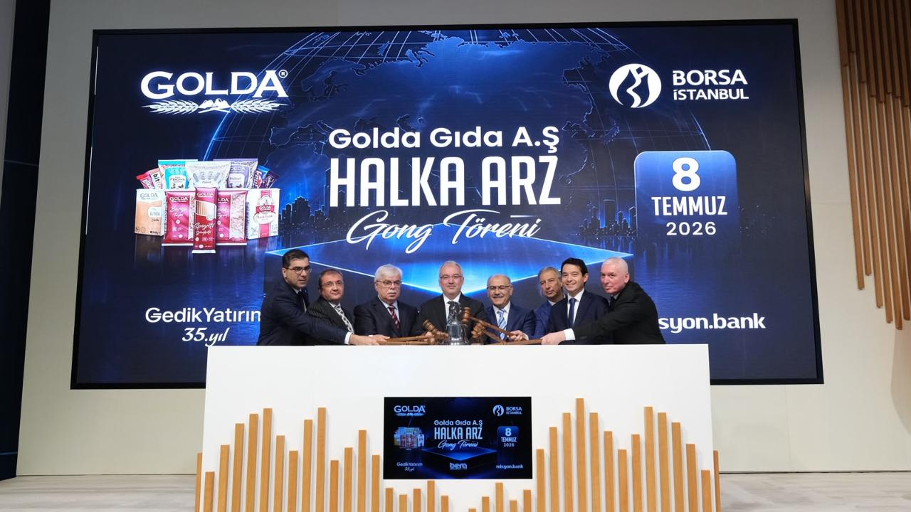 Borsa İstanbul’da gong Golda Gıda için çaldı